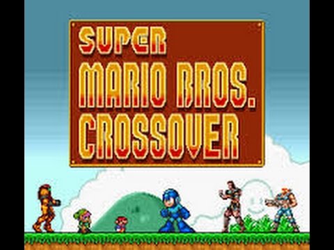 super mario bros crossover game